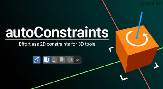Blender插件-三维空间视图操作自动约束 Auto-Constraint v1.1.0-精品资源站