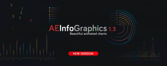 AE脚本：数据柱状图信息图表动画脚本 AEscripts AEInfoGraphics v1.3 + 使用教程-精品资源站