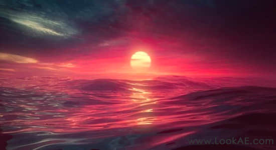 C4D/AE教程-三维海洋波浪特效循环动画制作 Skillshare – Create an Ocean Loop in Cinema 4D and After Effects-精品资源站