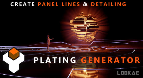 Blender插件-多边形纹理生成器 Plating Generator and Greebles v2.0 + 预设库-精品资源站