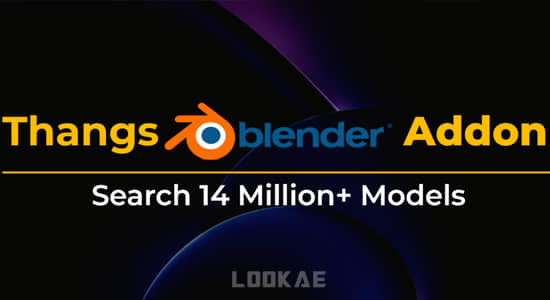 在线搜索免费模型导入Blender插件 Thangs V0.2.2-精品资源站