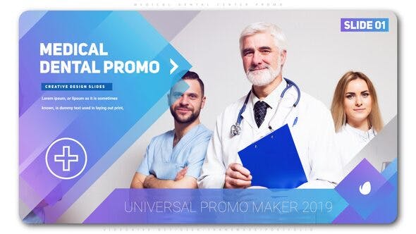 AE模板-公司企业医学牙科促销介绍栏目包装 Medical Dental Center Promo-精品资源站