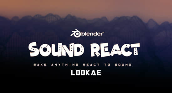 Blender插件-音乐律动节奏可视化BPM视觉效果 Sound React Addon V1.2-精品资源站