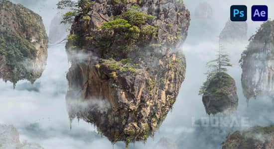 AE教程-将分层图片合成三维摄像机丝滑视差场景动画 Phlearn Pro – How to Animate a Composite Image in After Effects-精品资源站