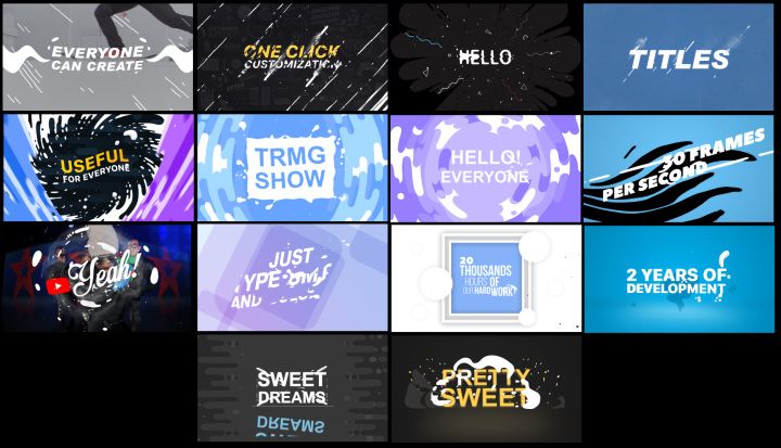 AE脚本-609个手绘卡通流体MG图形音效LOGO文字标题转场背景动画V2-LookAE.com AE脚本-609个手绘卡通流体MG图形音效LOGO文字标题转场背景动画V2