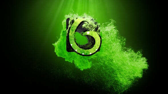 AE模板-大气漂亮粒子LOGO标志片头 Epic Particles Logo-精品资源站