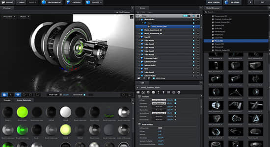 AE强大3D插件 Element 3D V2 新功能介绍-精品资源站