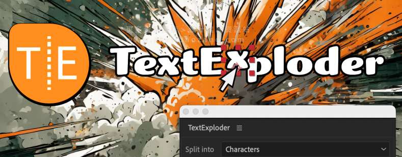 AE文字破碎分裂脚本:Aescripts TextExploder V3.0+v2.0.005附使用教程