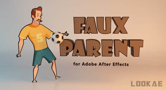 图层属性父子链接控制AE脚本 Faux Parent V1.1 + 使用教程-精品资源站