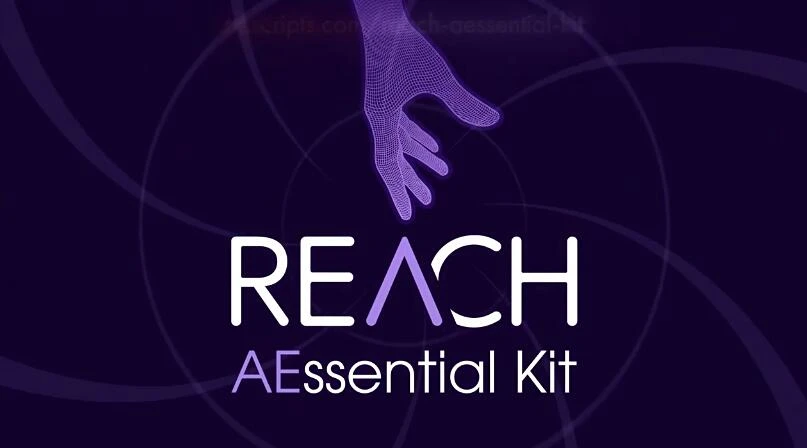 AE脚本 效果插件脚本预设搜索图层管理表达式操作多功能工具包 REACH: AEssential Kit V1.9.5-精品资源站