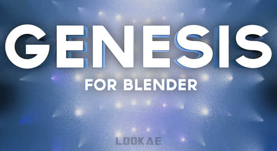 Blender插件-舞台场景灯光生成制作工具 Genesis Light Generator v1.0.0-精品资源站