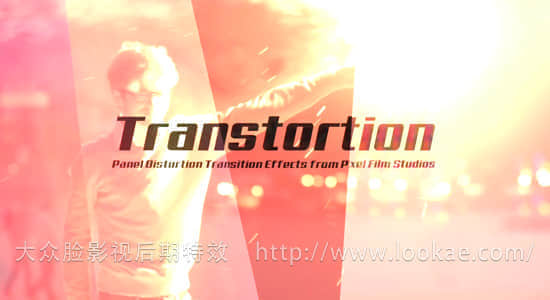 Final Cut Pro X 转场插件：紧张扭曲失真闪烁FCPX转场 Transtortion 免费下载-精品资源站