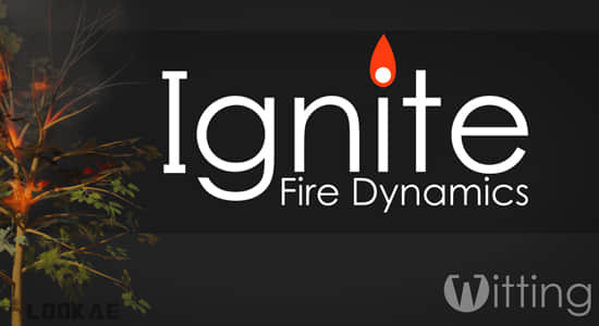 Blender插件-模拟火焰燃烧扩散特效 Ignite – Fire Dynamics V1.00+使用教程-精品资源站