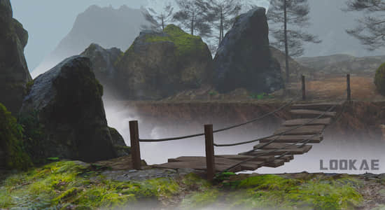 Blender插件-遮罩笔刷数字绘景工作流增强工具 MattePainter v1.0.3-精品资源站