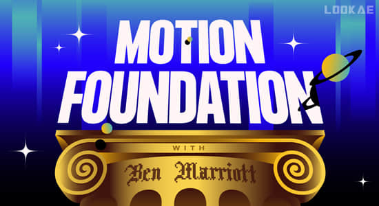AE教程-学习制作MG运动图形基础动画 (英文字幕) Motion Foundation-精品资源站