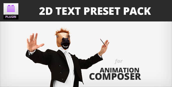 AE超强文字预设包（附插件和教程）Videohive 2D Text Preset Pack for Animation Composer Plug-in-精品资源站