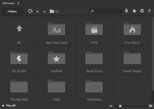 AE脚本-超强功能多格式AE资源媒体管理预览应用工具神器 AEViewer v1.7.1 Win/Mac + 使用教程