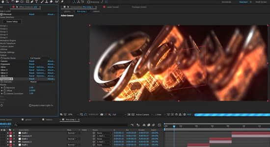 AE教程：使用 Element 3D 插件制作晶莹光滑的立体文字标题-精品资源站