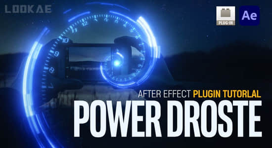 AE插件-螺旋变形无限循环视觉特效 Power Droste V1.0.0 Mac/Win+使用教程-精品资源站