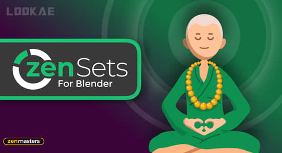 创建管理网格元素顶点组Blender插件 Zen Sets v2.4.2-精品资源站