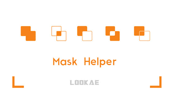 国人原创AE脚本-直接对Mask形状进行布尔运算 Mask Helper-精品资源站