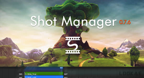 Blender插件-专业摄像机镜头区间设置工具 Shot Manager Pro v0.7.7-精品资源站