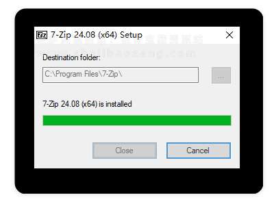 7-Zip 24.08开源免费业界最良心的压缩软件!