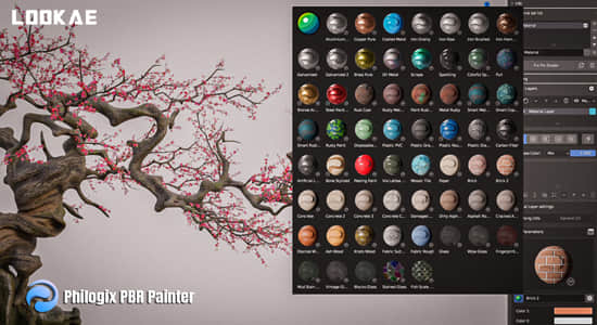 Blender插件-贴图分层绘制 Philogix Pbr Painter V4.2.3-精品资源站