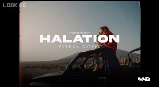 FCPX插件-视频高光边缘RGB胶片光晕视觉特效 Halation-精品资源站
