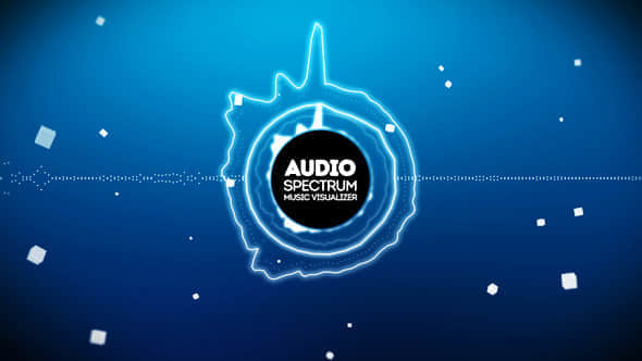 AE模板-科技感音频可视化音谱动画特效Audio React Spectrum Music Visualizer-精品资源站