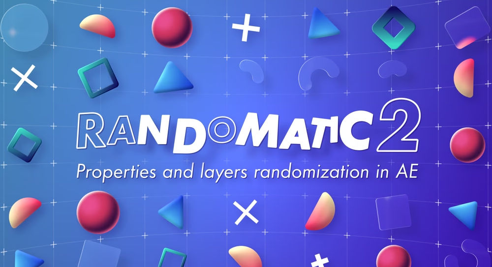 Aescripts Randomatic v2.10 是一款为Adobe After Effects设计的脚本,它提供了完美的解决方案,用于在2D、3D和颜色属性上创建随机值。这款脚本能够随机化图层属性,为动画制作和视觉效果带来无限的可能性。