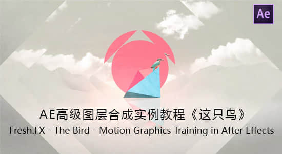 AE高级图层合成实例教程《这只鸟》Fresh.FX – The Bird-精品资源站