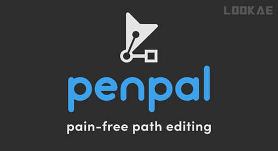 中文版AE脚本-路径节点复制打断编辑助手 Penpal v1.4.0-精品资源站