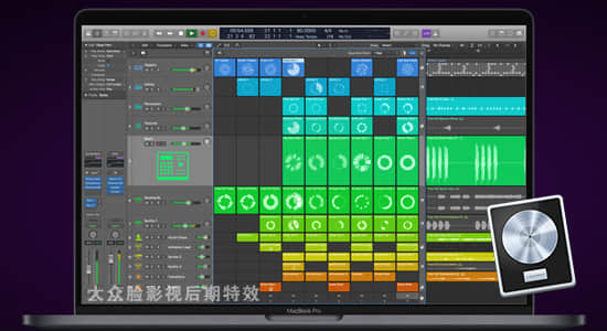 中文版Mac苹果音乐制作编辑软件 Logic Pro X v11.0.0-精品资源站