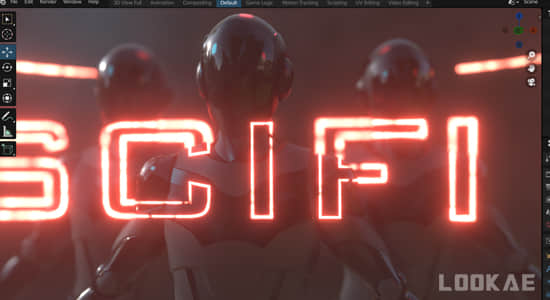 Blender插件-三维科幻HUD元素特效 Scifi Elements Ultimate v1.00-精品资源站