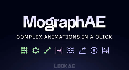 AE脚本-快速创建克隆动画效果工具包 MographAE V1.7+使用教程-精品资源站