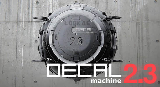 Blender插件-自动化高效建模工具表面贴图插件 DECALmachine v2.3-精品资源站