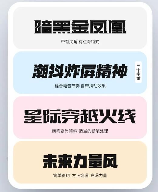 字体 机甲未来科幻机器30款字体免费下载