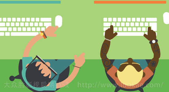AE教程：MG动画制作基础教程 Lynda – Motion Graphic Design: Composition-精品资源站