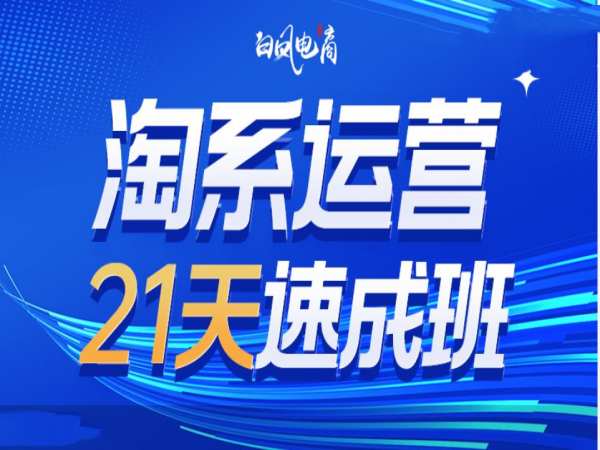 淘系运营21天速成班35期，年前最后一波和2025方向-精品资源站