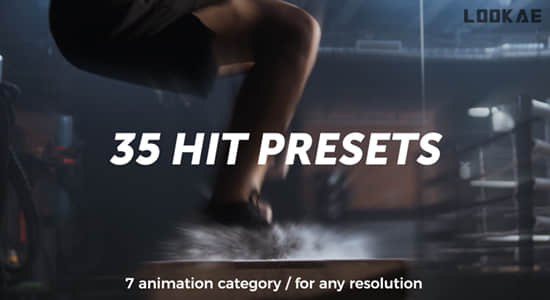PR预设-35个冲击撞击抖动视觉特效 Hit Presets+使用教程-精品资源站