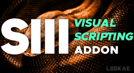 Blender插件-基于节点脚本制作工具 Serpens Blender Visual Scripting V3.2.0-精品资源站