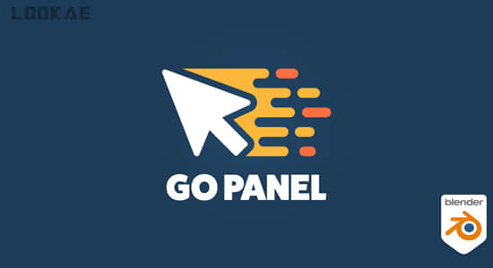 快捷功能按钮可视化Blender插件 Go Panel v1.0.1-精品资源站