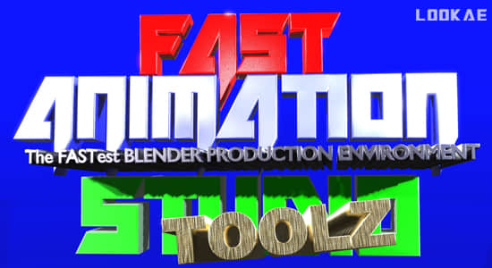 Blender插件-快速动画制作专业工具 Fast Animation Studio Toolz V5.3.4-精品资源站