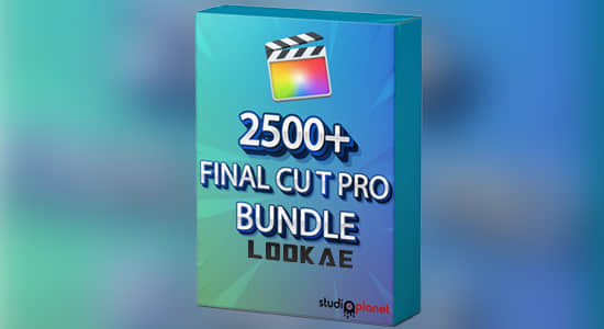 2500个转场字幕图形背景FCPX插件+音效LUTS调色预设 Final Cut Pro Bundle-精品资源站