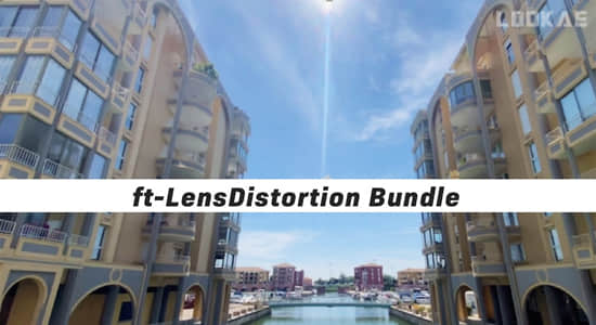中文汉化AE/PR插件-镜头扭曲失真晕影暗角特效 ft-Lens Distortion Bundle v1.0 Win+使用教程-精品资源站