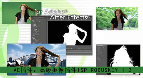 AE插件：高级抠像插件 ISP ROBUSKEY 1.2（Win32/64位）-精品资源站