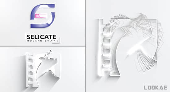 AE模板-简约干净LOGO徽标快速展示片头动画 Quick Logo Reveal-精品资源站