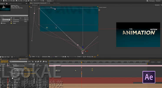 AE教程：5个摄像机运动技巧 Top 5 After Effects 3D Camera Tips-精品资源站