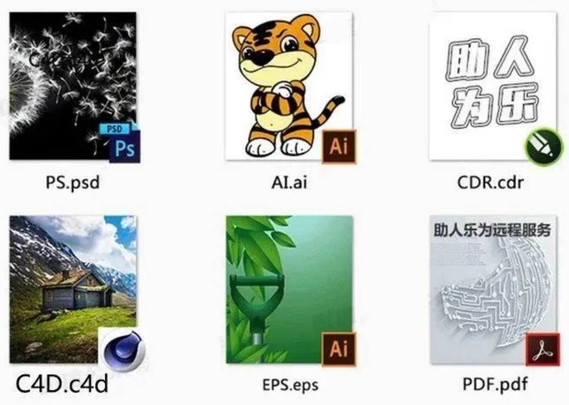 万能缩略图补丁工具合集,支持视频和平面PS/AI/EPS等格式!